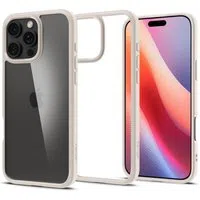 Custodia per Apple iPhone 16 Pro, Spigen, Ultra Hybrid, Beige ACS08127 — 3