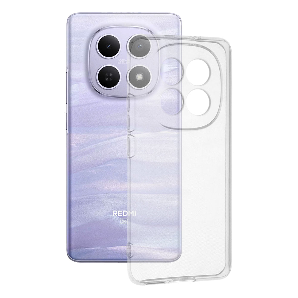 Custodia per Xiaomi Poco M8 / Redmi Note 15 5G, Techsuit, Clear, Trasparente