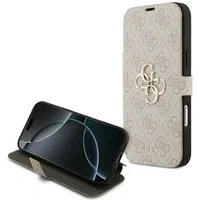 Custodia per Apple iPhone 17 Pro, Guess, 4G Metal Logo, Rosa — 3