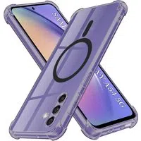 Custodia MagSafe per Samsung Galaxy A54 A546, Techsuit, Shockproof Clear, Fumè — 3