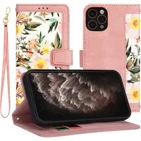 Custodia per Apple iPhone 11 Pro, Techsuit, FlipCraft, Rosa — 3