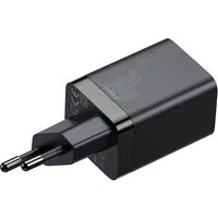 Caricabatterie di rete Baseus Super Si Pro, 30W, 3A, 1 x USB-A - 1 x USB-C, nero CCSUPP-E01 — 3
