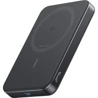 Batteria Esterna Wireless Anker MagGo Slim, 10000mAh, 30W, PD + FQI, 1 x QI - 1 x USB-C, Nera A1664H11 — 3