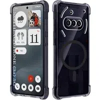 Custodia MagSafe per Nothing Phone (3a), Techsuit, Shockproof Clear, Fumo — 3