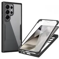 Custodia per Samsung Galaxy S25 Ultra S938, Techsuit, ColorVerse 360, Nera — 3