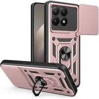 Custodia per Xiaomi 15T, Techsuit, CamShield, Rosa — 3