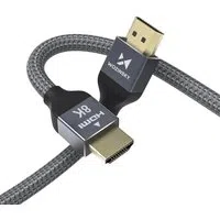 Cavo video WZK Ultraboost, HDMI - HDMI, 8K, 3 m, grigio WHDMI-30 WHDMI-30 — 3