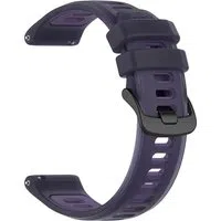 Cinturino Techsuit W084 per Samsung Galaxy Watch / Huawei Watch Series, 20mm, Viola — 3