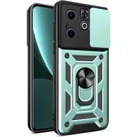 Custodia per Infinix Smart 8 / Hot 40i, Techsuit, CamShield, Verde — 3