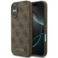 Custodia per Apple iPhone 17, Guess, 4G Classic, Marrone — 3
