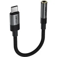 Adattatore Audio USB-C - 3.5mm Acefast J12, Nero — 3