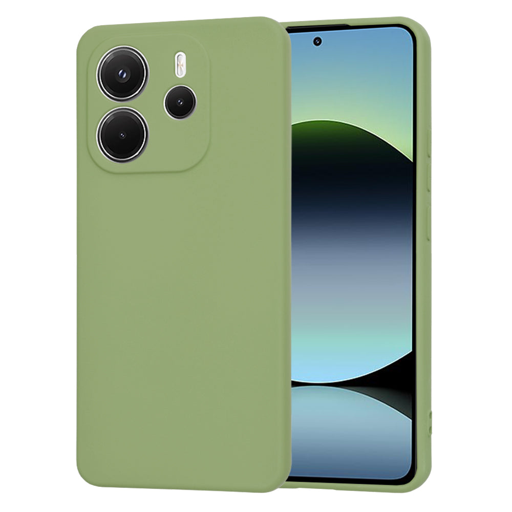 Custodia per Xiaomi Redmi Note 14 4G (Standard), Techsuit, SoftFlex, Matcha