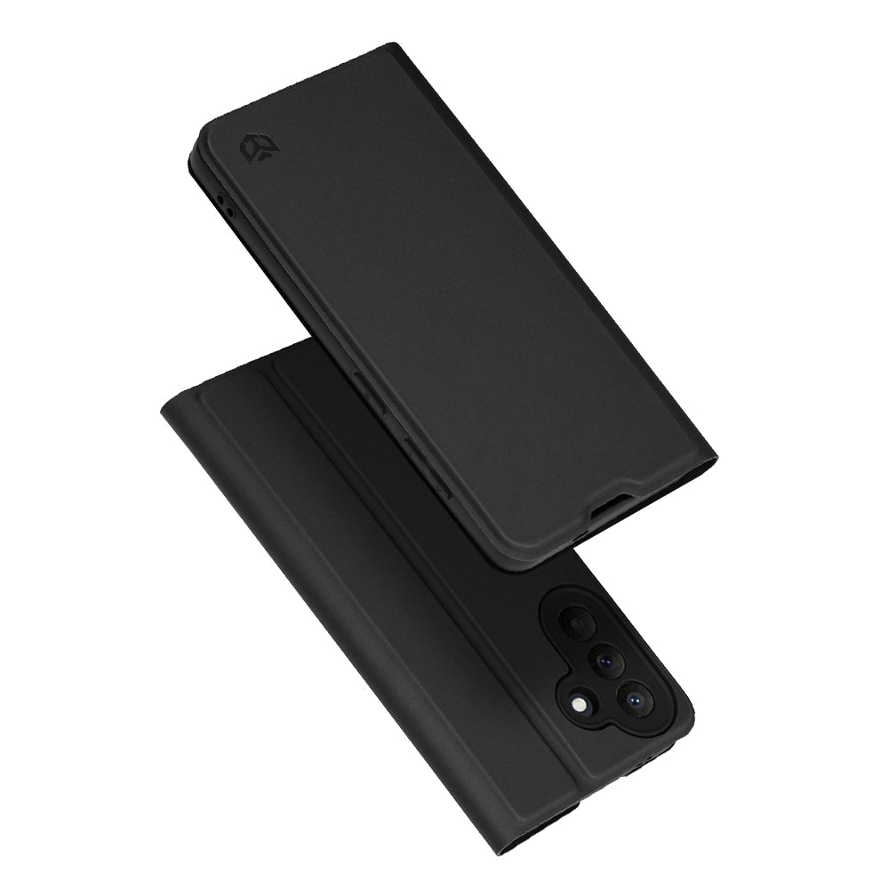 Techsuit Custodia per Samsung Galaxy A57 5G, Techsuit, Magskin Book, Nera