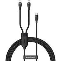 Cavo Dati e Ricarica USB-C - Lightning / USB-C Baseus Flash Series 2in1, 100W, 1.2m, Nero CA1T2-F01 — 3