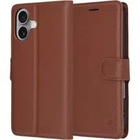 Custodia per Apple iPhone 17, Techsuit, Leather Folio, Marrone — 3