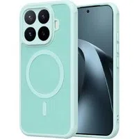 Custodia MagSafe per Xiaomi 17T Pro, Techsuit, HaloFrost II, Verde Chiaro — 3