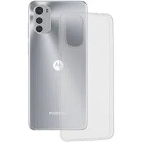 Custodia per Motorola Moto E32s / E32, Techsuit, Chiara, Trasparente — 3