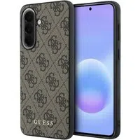 Custodia per Samsung Galaxy A37 5G, Guess, 4G Classic, Marrone — 3