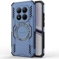 Custodia MagSafe per Xiaomi Poco M8 Pro / Redmi Note 15 Pro+ 5G, Techsuit, ArmorMag, Blu — 3