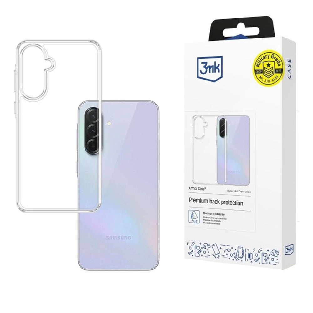 3MK Custodia per Samsung Galaxy A37 5G, 3MK, Armor, Trasparente