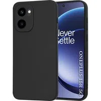 Custodia per OnePlus 15R, Techsuit, SoftFlex, Nera — 3