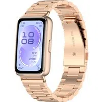 Cinturino Techsuit W010 per Huawei Band 11 / 11 Pro, Rosa — 3