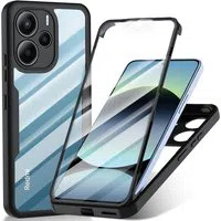 Custodia per Xiaomi Redmi Note 14 4G (Standard), Techsuit, ColorVerse 360, Nera — 3