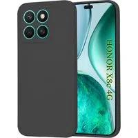 Custodia per Honor X8c, Techsuit, SoftFlex, Nera — 3