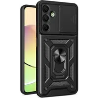 Custodia per Samsung Galaxy A16 5G A166 / A16 4G A165, Techsuit, CamShield, Nera — 3