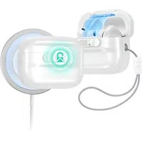 Custodia ESR Pulse Magnetic FlickLock per Apple AirPods Pro 3, Bianca — 3