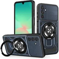 Custodia per Samsung Galaxy A26 A266, Techsuit, RuggedCam, Blu — 3