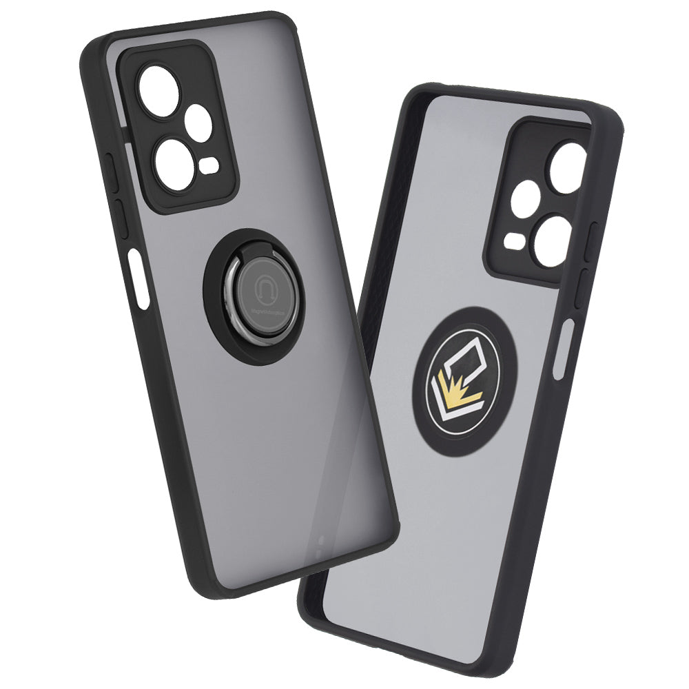 Custodia per Xiaomi Redmi Note 12 Pro 5G, Techsuit, Glinth, Nera
