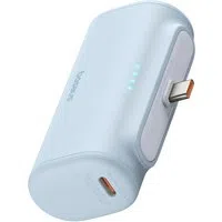 Batteria Esterna Baseus Compact, 5000mAh, 20W, PD, 2 x USB-C, Blu P10068306313-00 — 3