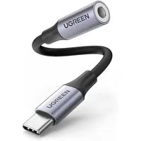 Adattatore Audio USB-C - 3.5mm UGREEN AV161, Grigio — 3