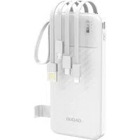 Batteria Esterna Dudao K11, 10000mAh, 10W, 1 x Lightning - 1 x microUSB - 1 x USB-A - 1 x USB-C, Bianca — 3