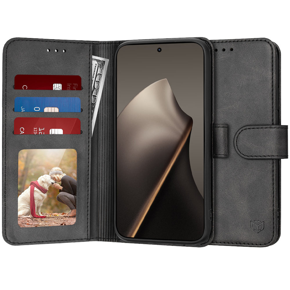 Techsuit Custodia per Xiaomi 15T, Techsuit, Diary Book, Nera