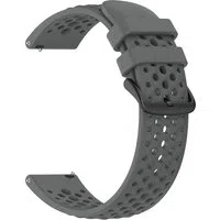 Cinturino Techsuit W083 per Amazfit Watch / Samsung Watch Series, 22mm, Grigio — 3