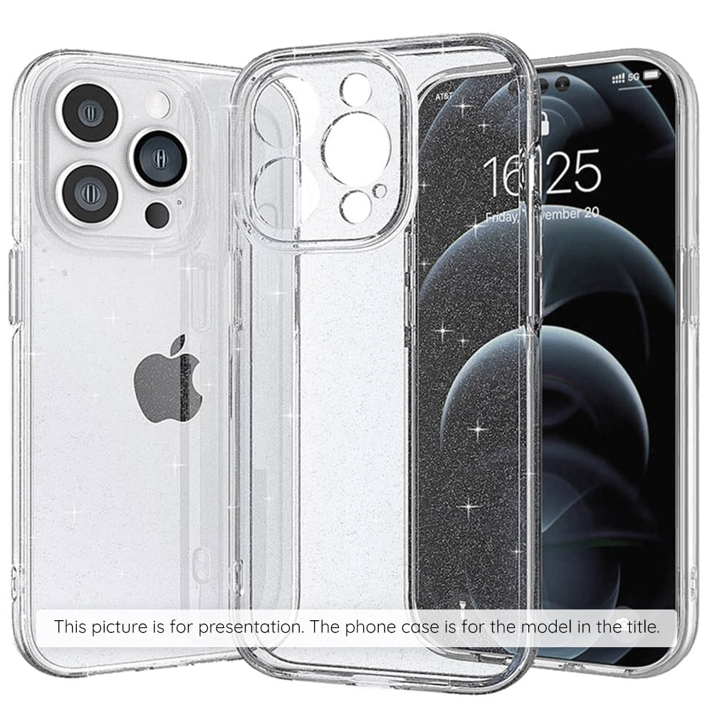 Techsuit Custodia per Samsung Galaxy S26 Plus S947, Techsuit, SparkleSkin, Trasparente