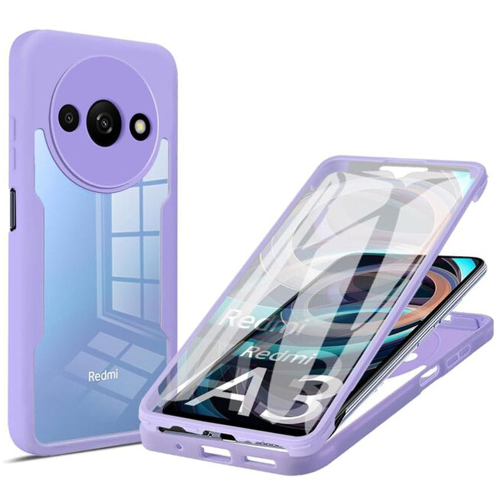 Custodia per Xiaomi Redmi A3x / A3, Techsuit, ColorVerse 360, Viola