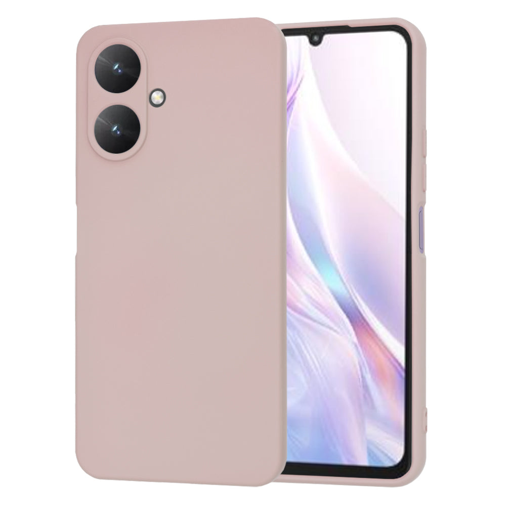 Custodia per Xiaomi Redmi 13C 5G, Techsuit, SoftFlex, Rosa