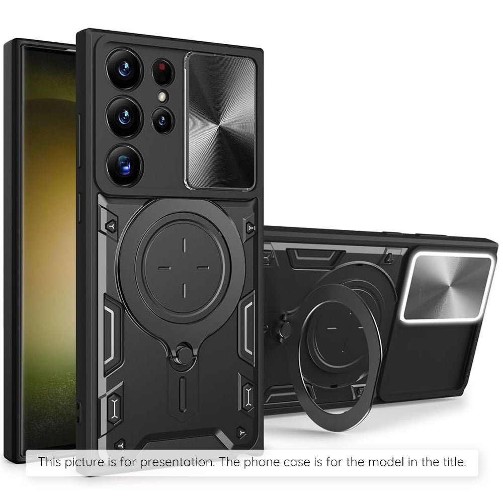 Techsuit Custodia per Samsung Galaxy Z Flip8 F776, Techsuit, CamGuard Pro, Nera