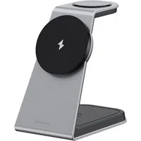 Caricabatterie Wireless Retea Proove Omni Power 3in1, 15W, 1.67A, Grigio WSOP15020003 — 3