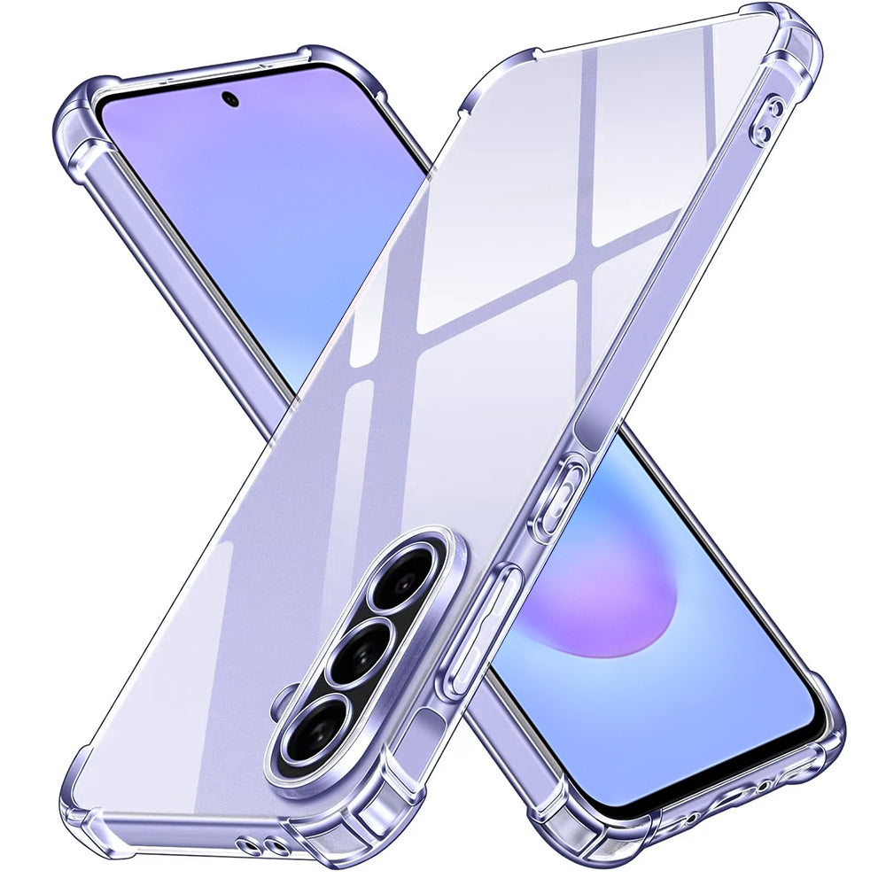 Techsuit Custodia per Samsung Galaxy A57 5G, Techsuit, Shockproof Clear, Trasparente