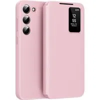 Custodia per Samsung Galaxy S23+ S916, Techsuit, SmartView, Rosa — 3