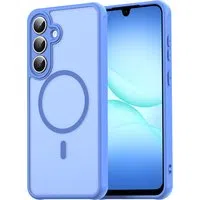 Custodia MagSafe per Samsung Galaxy A17 5G, Techsuit, HaloFrost II, Blu — 3