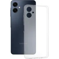Custodia per Samsung Galaxy A06 A065, Techsuit, Chiara, Trasparente — 3
