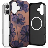 Custodia MagSafe per Apple iPhone 17, Tech-Protect, Lamano Velvet Night, Nera — 3