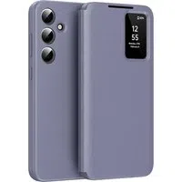 Custodia per Samsung Galaxy S25 FE, Techsuit, SmartView, Viola — 3
