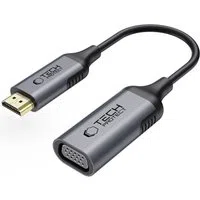 Adattatore Video Tech-Protect Ultraboost, VGA - HDMI, 1080P, Nero — 3