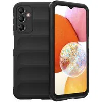 Custodia per Samsung Galaxy A14 A145 / A14 5G A146, Techsuit, Magic Shield, Nera — 3